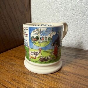 Rare Emma Bridgewater "A Year in the Country" Half Pint Mug